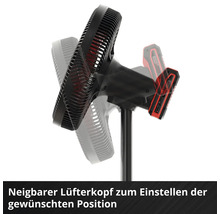 Ventilator mit neigbarem Kopf zur Einstellung der Position