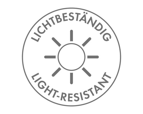 Lichtbeständig Symbol