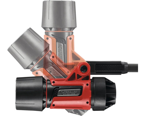 Akkuleuchte mit verstellbarem Leuchtenkopf