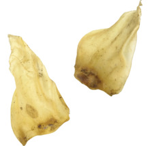 Zwei Rinderohren für Hunde