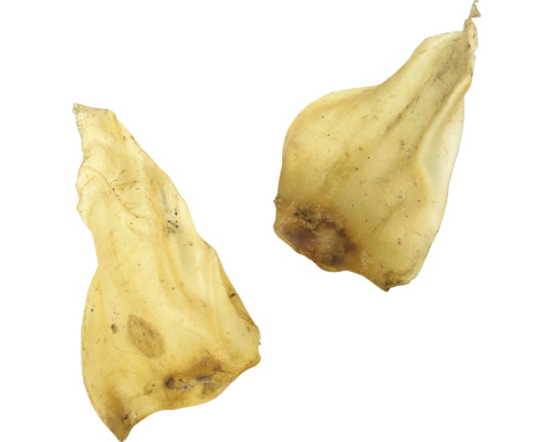 Zwei Rinderohren für Hunde