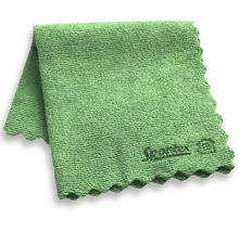 Grünes Mikrofaser Reinigungstuch