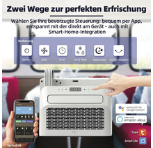 BluePalm Klimaanlage mit App Steuerung und Smart Home Integration