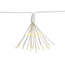 LED-Lichterkette mit mehreren Strängen und warmweissem Licht