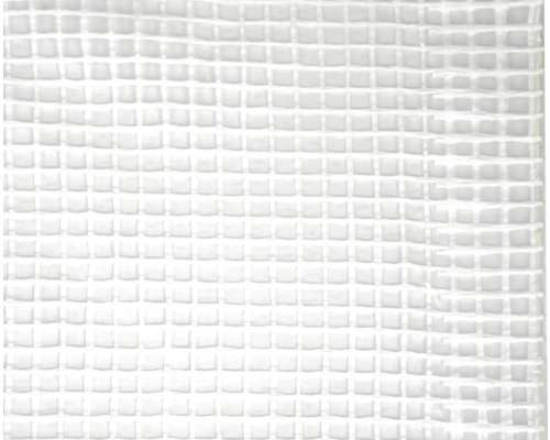 Nahaufnahme eines weißen Kunststoffgewebes