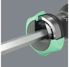 Detailansicht eines Schraubendrehers mit Ratschenfunktion