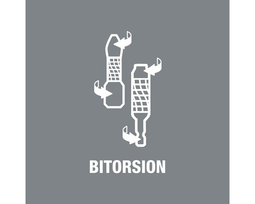 Bitorsion Symbol für Schrauberbits