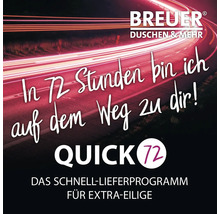 Breuer Duschen und mehr Quick 72 Schnell-Lieferprogramm