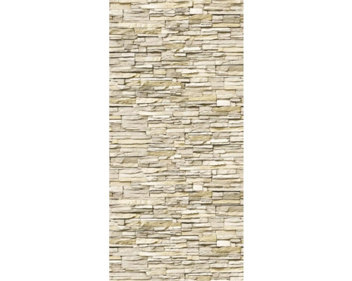 Wandverkleidung aus Natursteinoptik