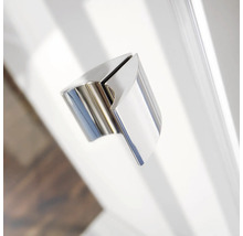 Griff einer Duschkabine aus Metall