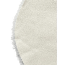 Detailansicht einer beigen Lederfaserplatte