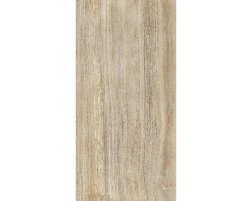 Travertin Fliese mit Maserung