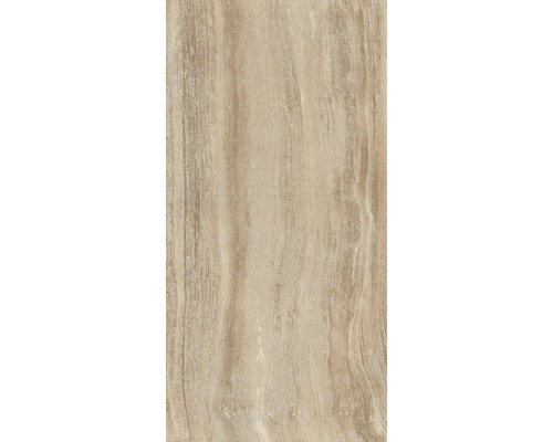 Travertinfliese mit Maserung