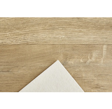 Holzstruktur mit Papierbogen