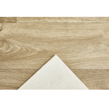 Holzboden mit weißem Tuch