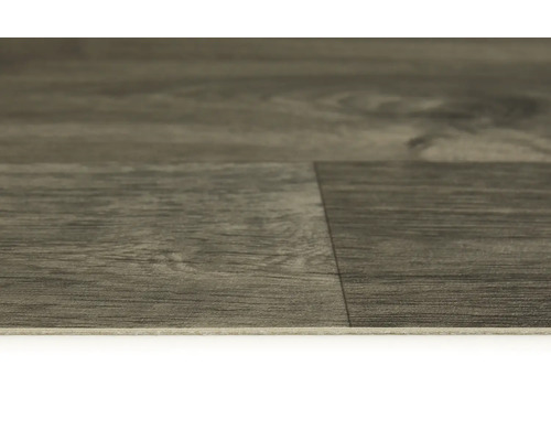 Nahaufnahme von Bodenbelag in Holzoptik