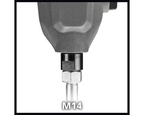 Detailaufnahme eines M14 Gewindes an einem Werkzeug