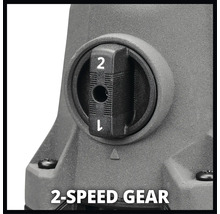 Nahaufnahme eines Zwei-Gang-Getriebes