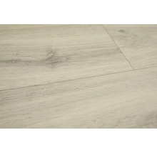 Nahaufnahme von Laminatboden mit Holzstruktur