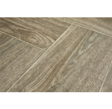 Keramikfliesen mit Holzoptik im Detail