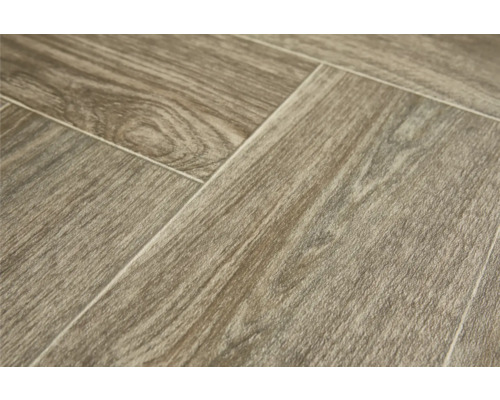 Keramikfliesen mit Holzoptik im Detail