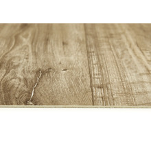 PVC-Boden FlashTex Holz-Optik 621L braun 20x150 cm 300 cm breit (Meterware)