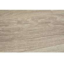 Nahaufnahme von Laminatboden in Holzoptik