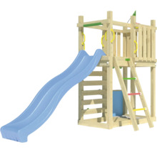 Spielturm mit Rutsche, Leiter und Schaukel