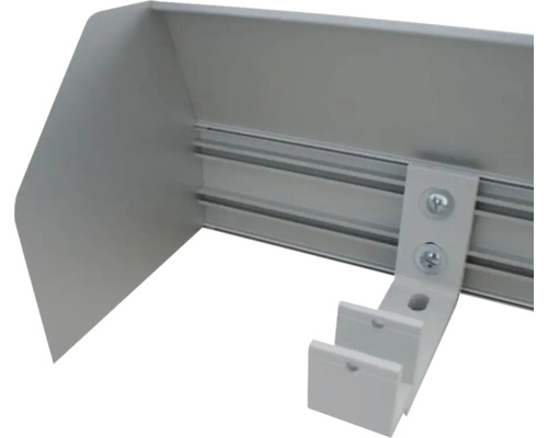 Lamellenhalterung mit Abdeckung
