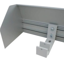 Metalljalousiehalterung mit Schrauben