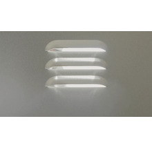 Wand mit Lüftungsgitter