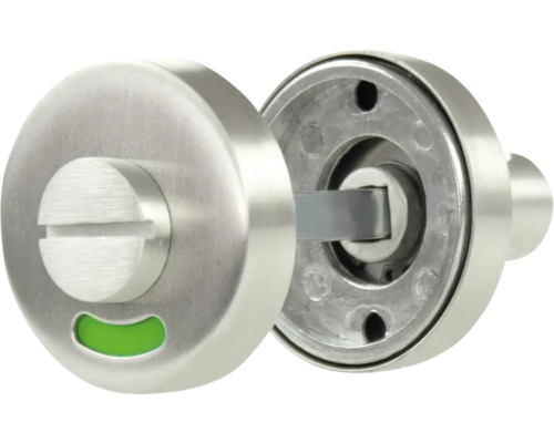 Türbeschlag mit Drehknopfverriegelung und Besetztanzeige