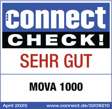 Connect Check Sehr Gut Siegel MOVA 1000