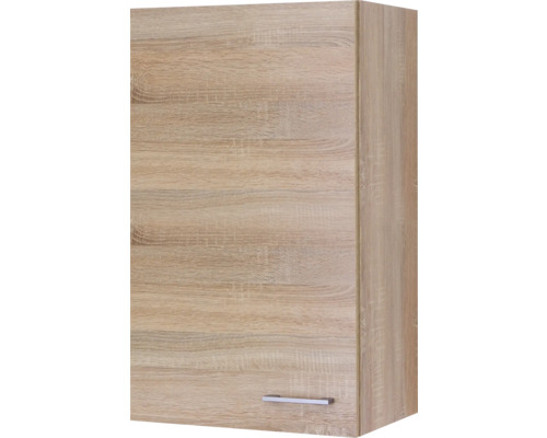 Holzfarbener Küchenhängeschrank mit Griff