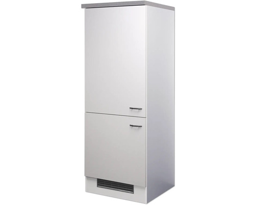 Badezimmerschrank mit zwei Türen und Griffen