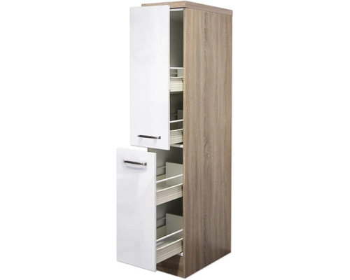 Küchenschrank mit Auszügen und zwei Türen