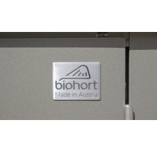 Mülltonnenbox Biohort Alex Duo 148 x 88 x 129 cm silber-metallic