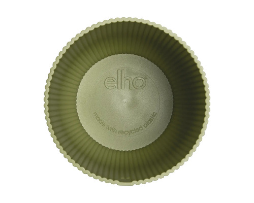Elho Pflanzgefäß aus recyceltem Kunststoff, Draufsicht