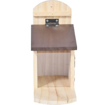 Holz Fledermauskasten mit aufklappbarem Dach