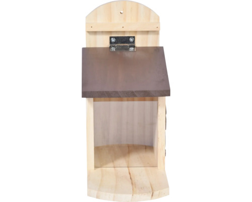 Holz Fledermauskasten mit aufklappbarem Dach