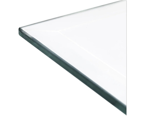 Klarglasplatte für den Innenausbau