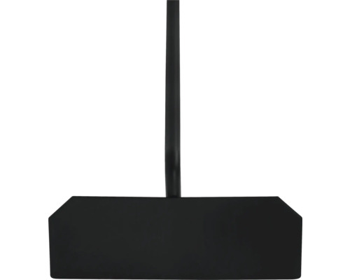 Schwarzer Plattenständer