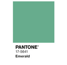 Pantone 17-5641 Emerald Farbfeld