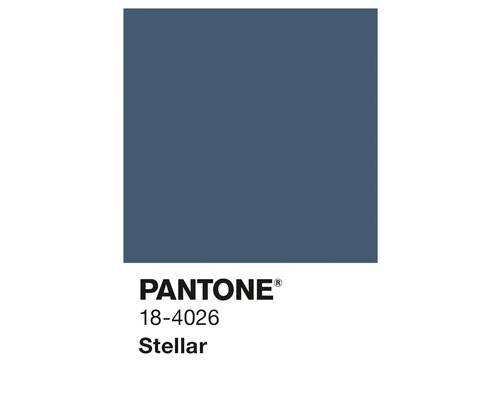 Pantone 18-4026 Stellar Farbfeld