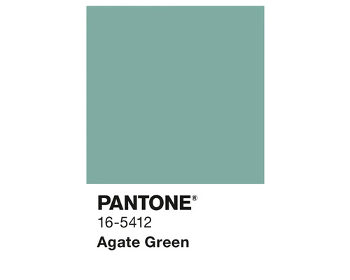 Pantone 16-5412 Achate Green Farbfeld