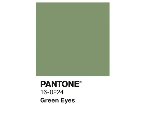 Pantone Farbton 16-0224 Green Eyes