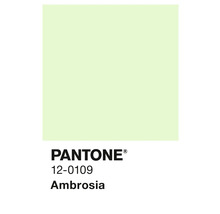 Pantone Farbton 12-0109 Ambrosia