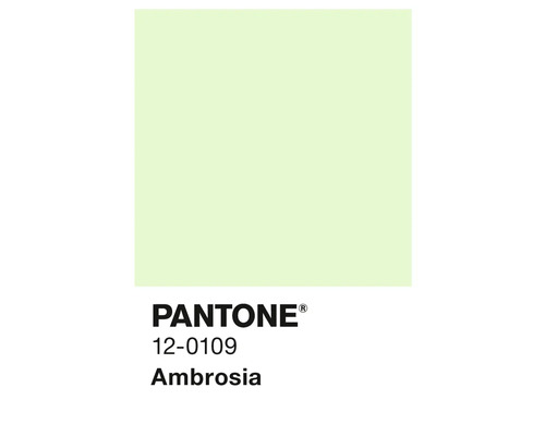 Pantone Farbton 12-0109 Ambrosia
