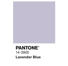 Pantone 14-3905 Lavendelblau