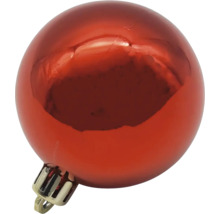 Roter Weihnachtsbaumschmuck aus Kunststoff